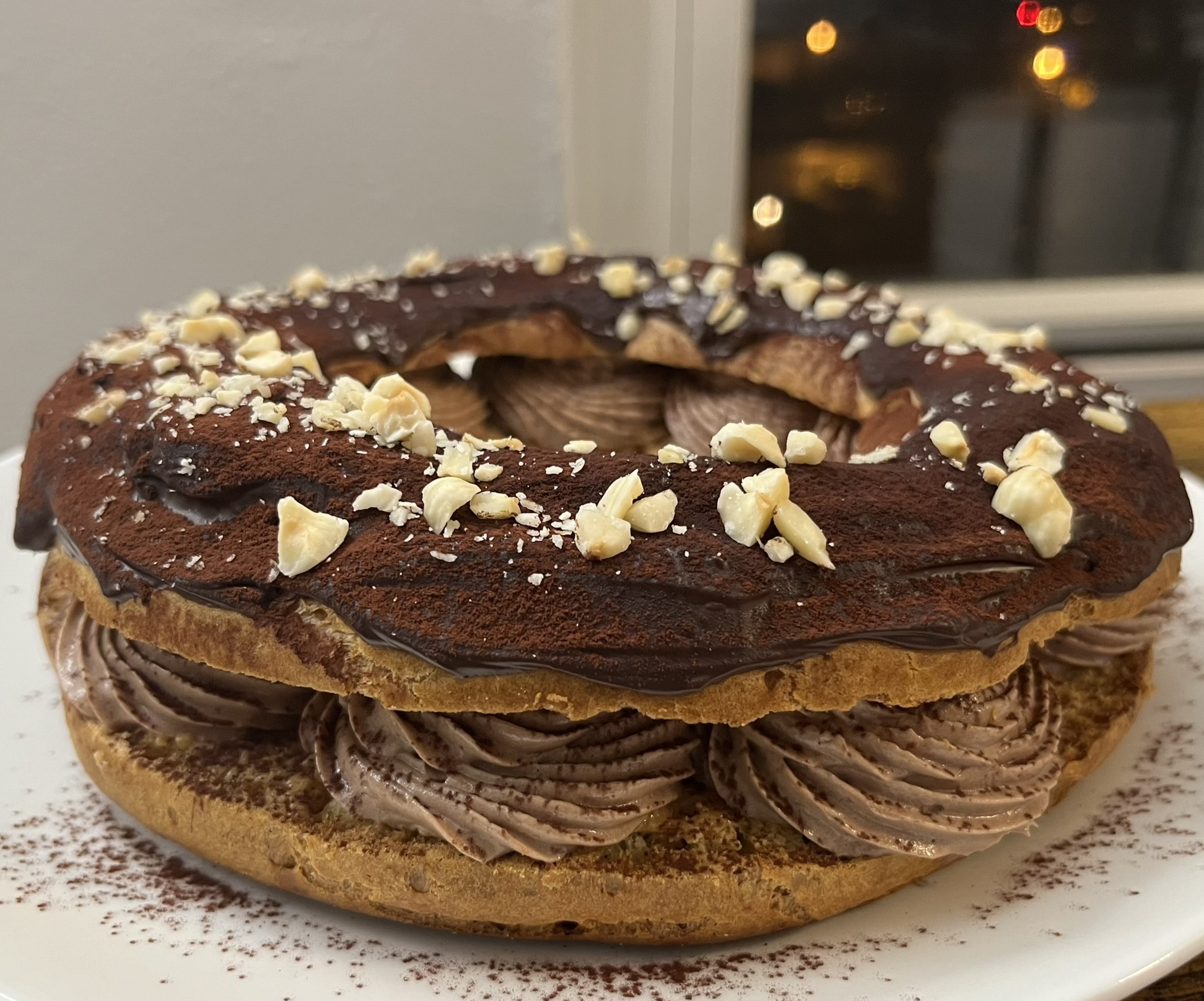 Chocolate Paris-Brest