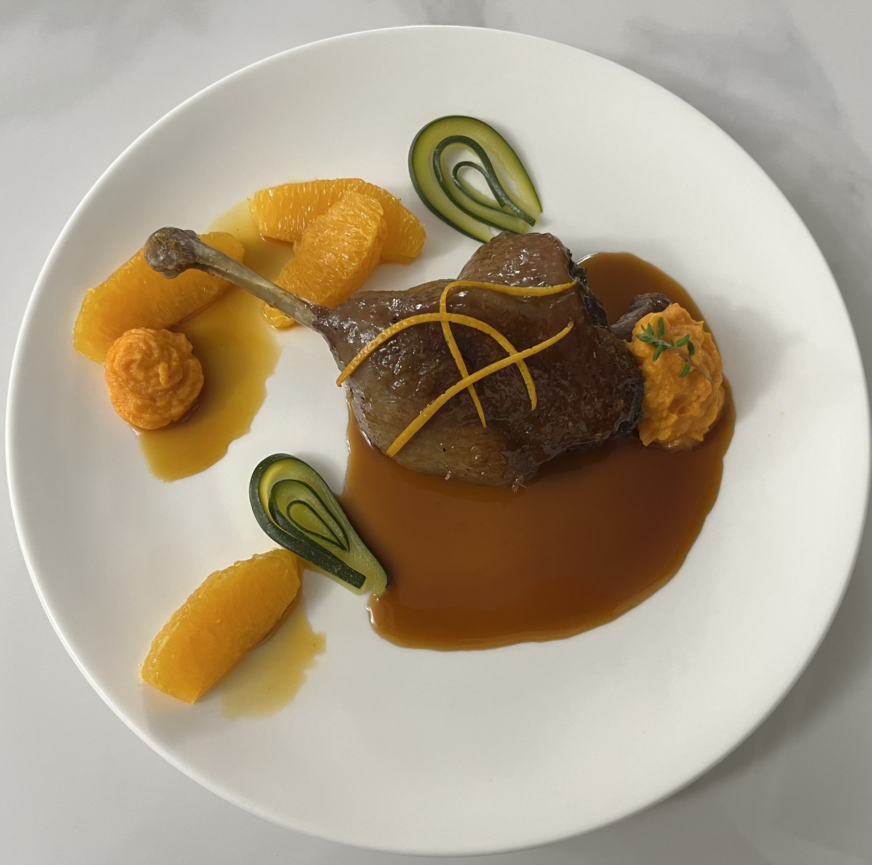 Confit Duck a L'orange