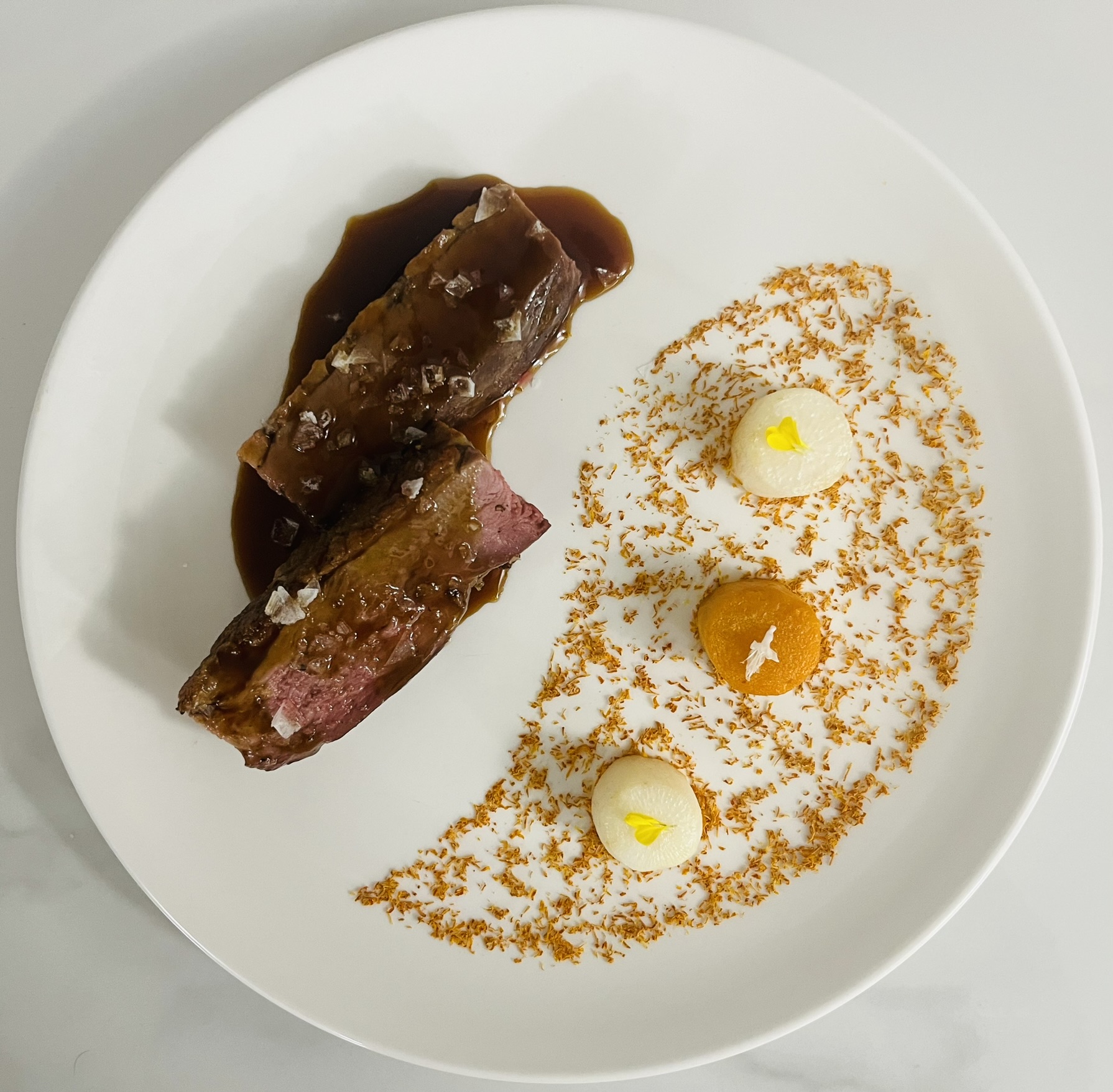 Duck Breast with Demi-Glace