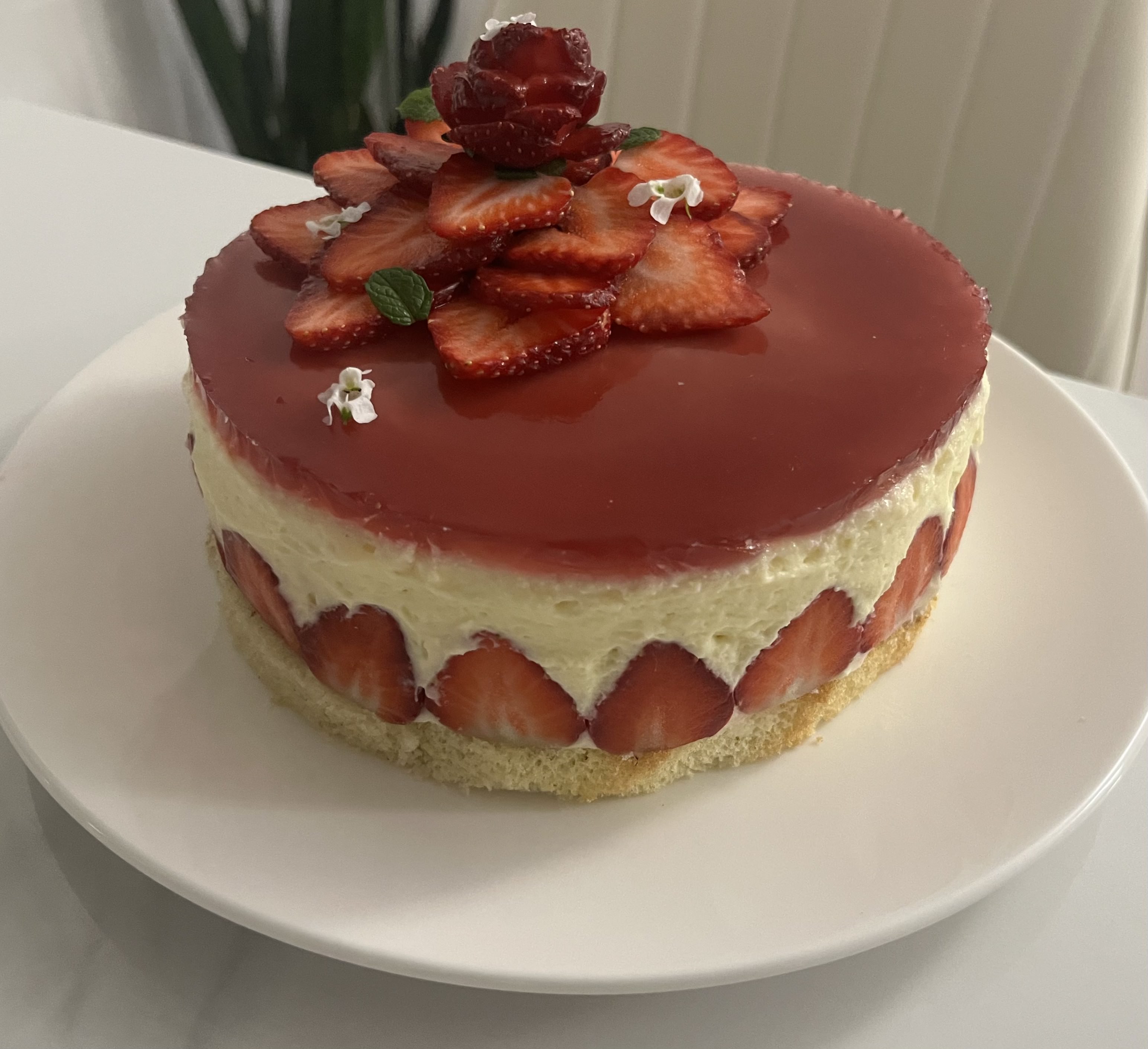 Fraisier Cake