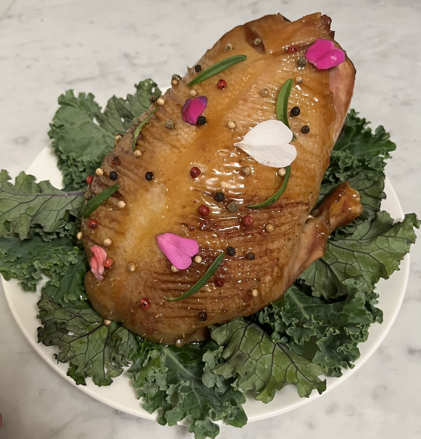 Glazed Roast Duck