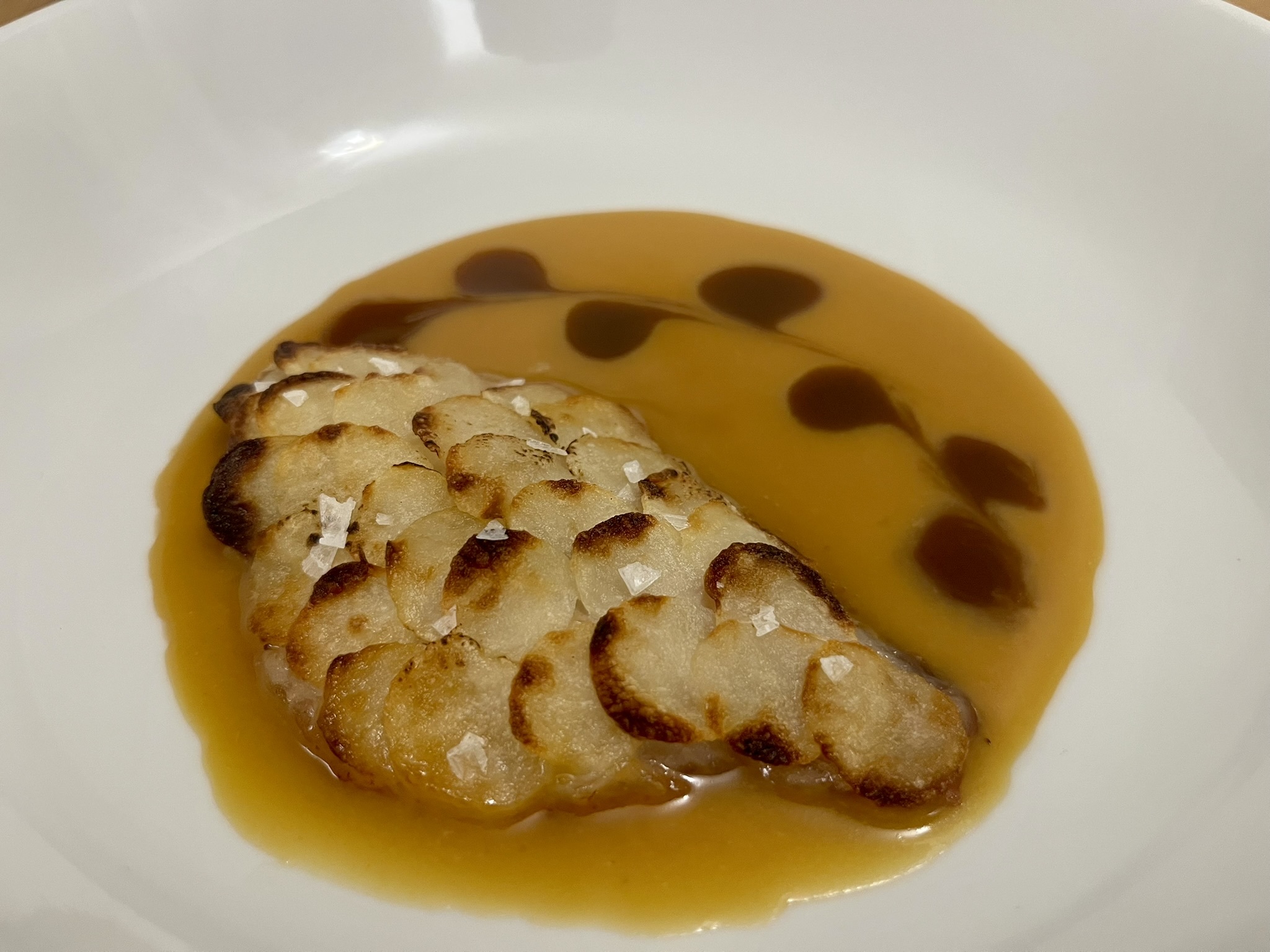Snapper with Potatoes and Jus